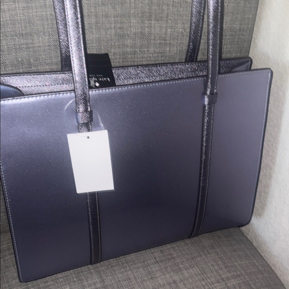 Kate Spade NY Candied Fig Patent Tote –Like New Tags Attached - Picture 5 of 12